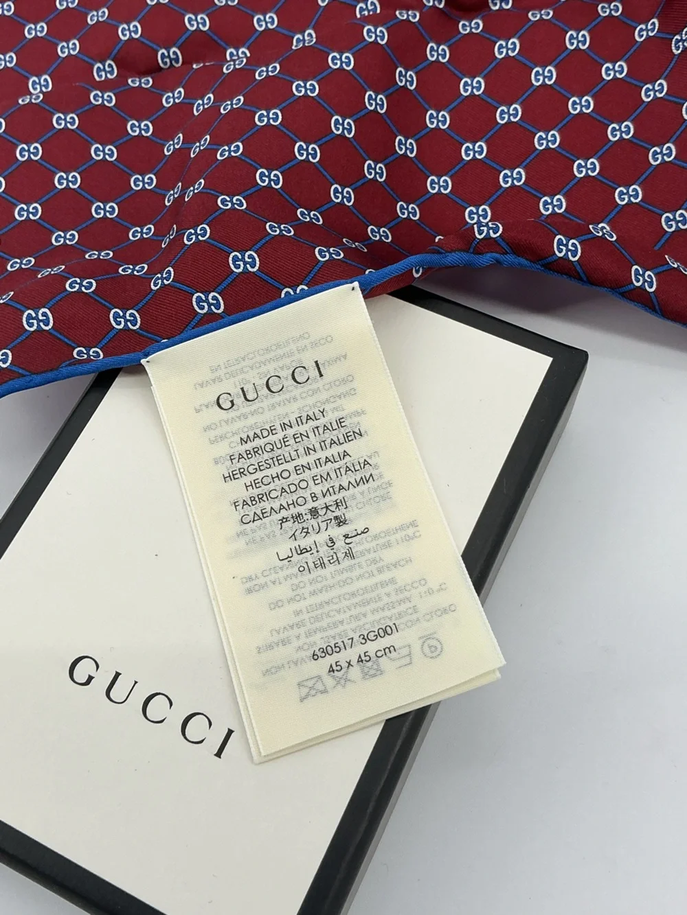 Gucci authentic silk